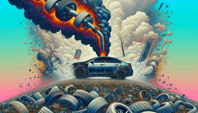 Frenos y neumáticos contaminan más que los tubos de escape