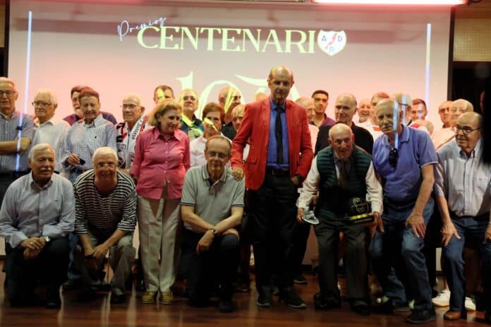 GSD Las Suertes acoge la gala de clausura del centenario del Rayo Vallecano