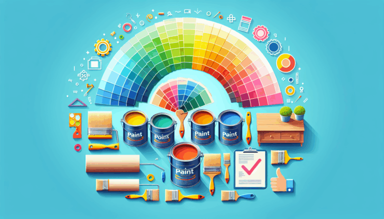 Persona pintando mueble de madera