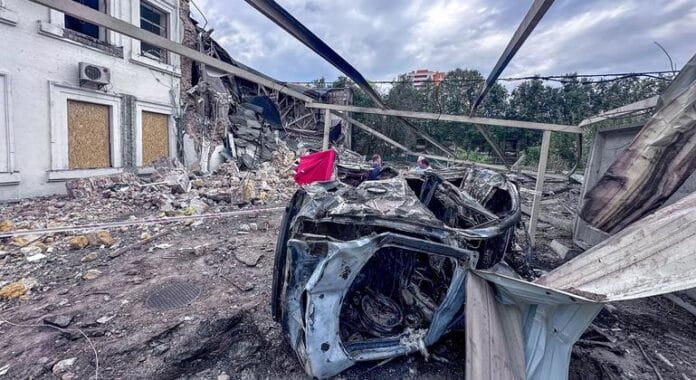 Kiev sufre el ataque con drones más mortífero en casi un año