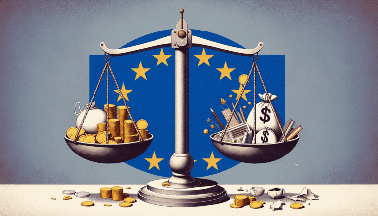 woman looking at empty wallet