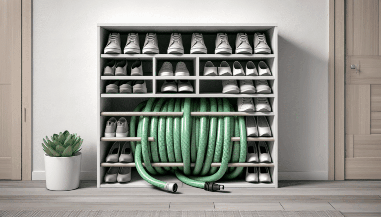 "Así puedes esconder la manguera del jardín con un zapatero de Ikea"