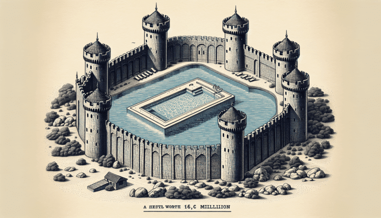 podrían haber pagado 1,6 millones por esta fortaleza que tiene hasta piscina climatizada