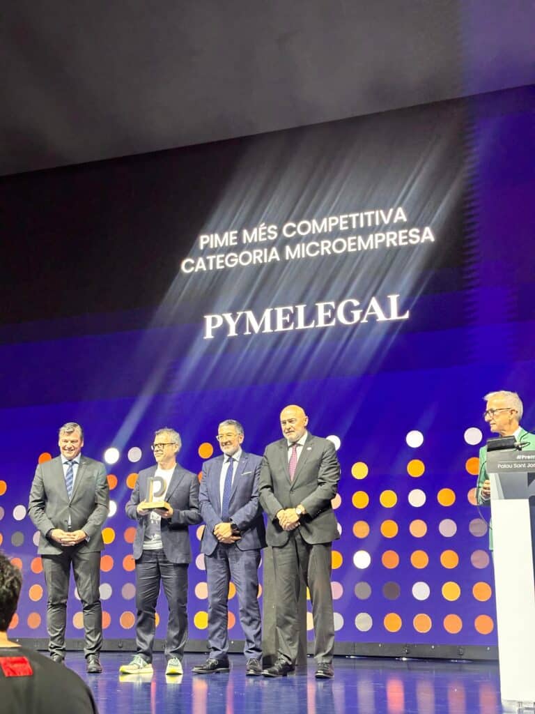 PymeLegal recibe el Premio PIMEC 2024 a la microempresa más competitiva en su 38ª edición