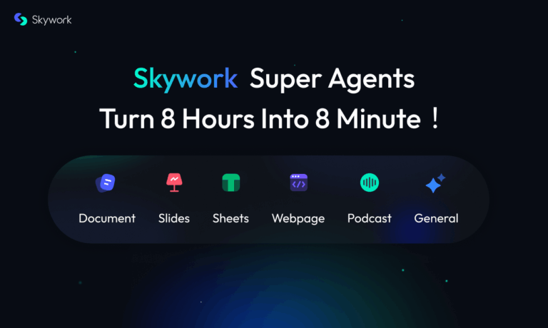 Skywork.ai presenta los primeros agentes del mundo impulsados por Deep Research para la productividad empresarial