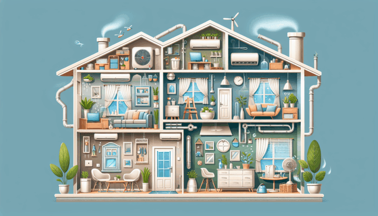 Mujer usando un deshumidificador