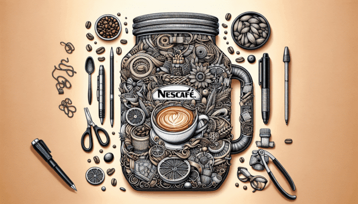 todo lo que necesitas es un bote de Nescafé