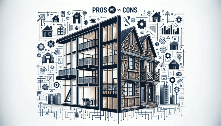 Plano de construcción de una casa modular