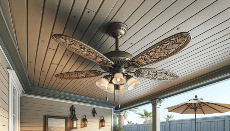 Leroy Merlin tiene un ventilador de techo de exterior que no parece un ventilador