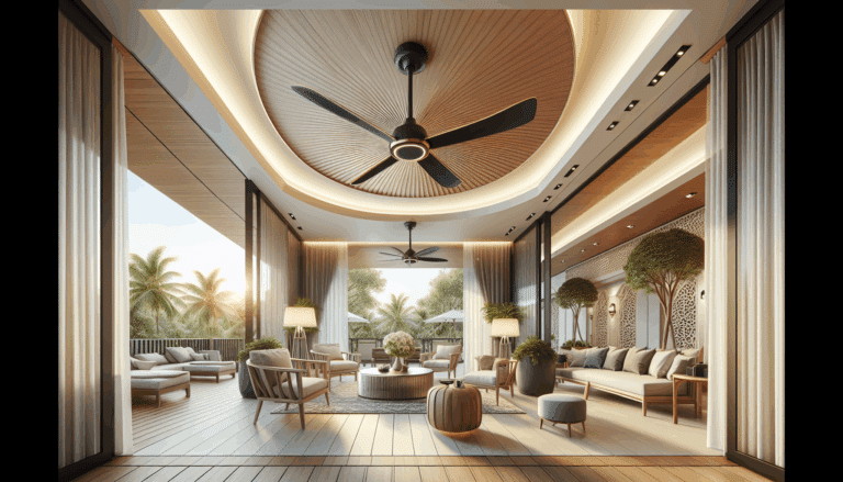 Los ventiladores de techo son prácticos pero no me gustan por su diseño. Por suerte, hay modelos como este de Carrefour que molan mucho y que también valen para la terraza