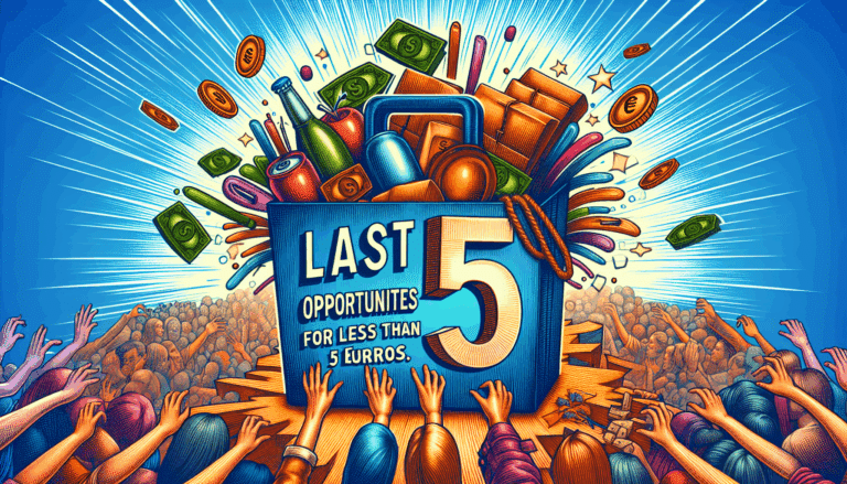 cuesta menos de 5 euros y apenas quedan unidades