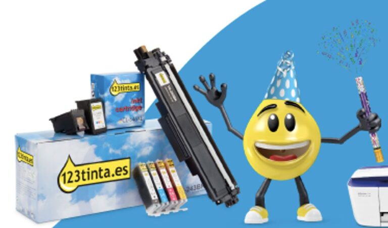 123tinta.es: cuarto aniversario como modelo de referencia en el sector ecommerce de cartuchos y toners