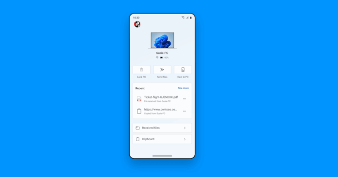 Previewing a refreshed Link to Windows experience for Android phones