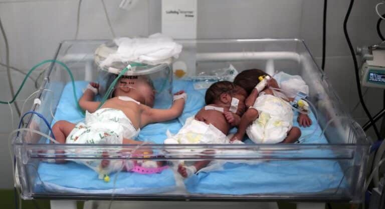 Los "bebés fantasmas" de Gaza: 10.000 recién nacidos privados de existencia legal