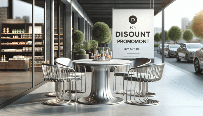 Carrefour rebaja un conjunto de mesa y sillas que es ideal para jardines modernos y sencillos