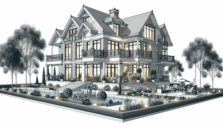 un modelo de dos plantas, cinco dormitorios y terraza incluida