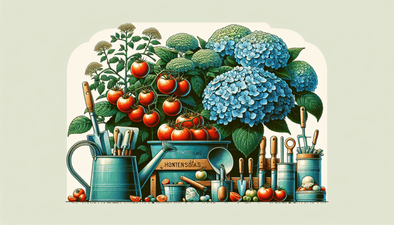 un truco muy útil para tomateras y hortensias