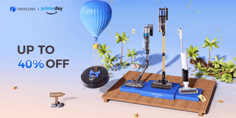 Ahorrar hasta un 40% este Prime Day 2025: los aspiradores veraniegos de Proscenic desde solo 89?
