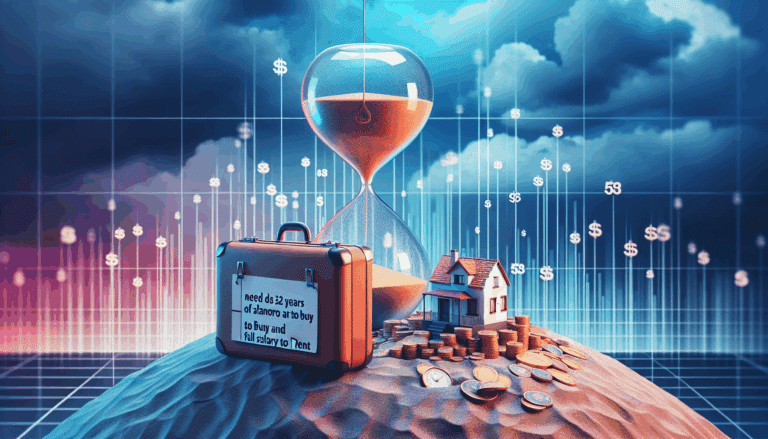 Los españoles necesitan 52 años de sueldo para comprar una casa y el 100% de su salario mensual para alquilar