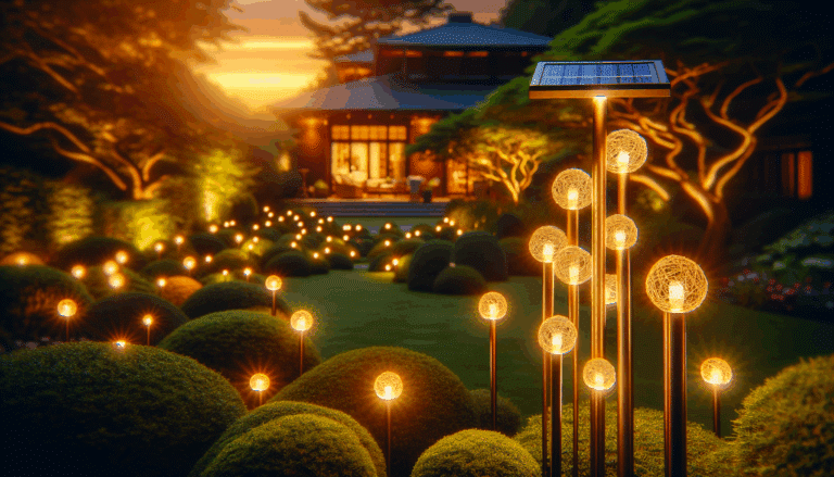 Estacas solares LED para exteriores: Ilumina tu jardín con estilo