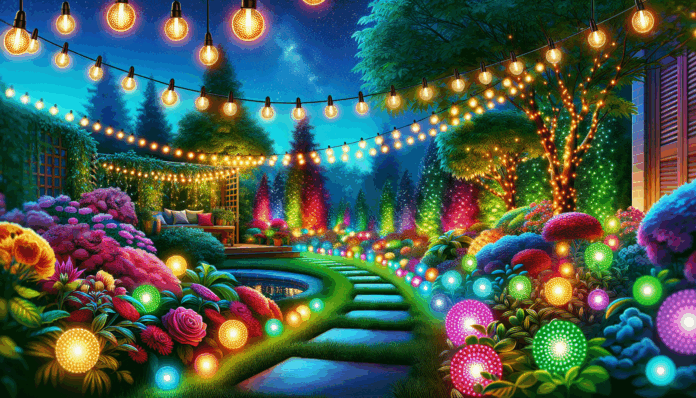 Guirnaldas LED para exteriores: Dale un toque mágico a tu jardín