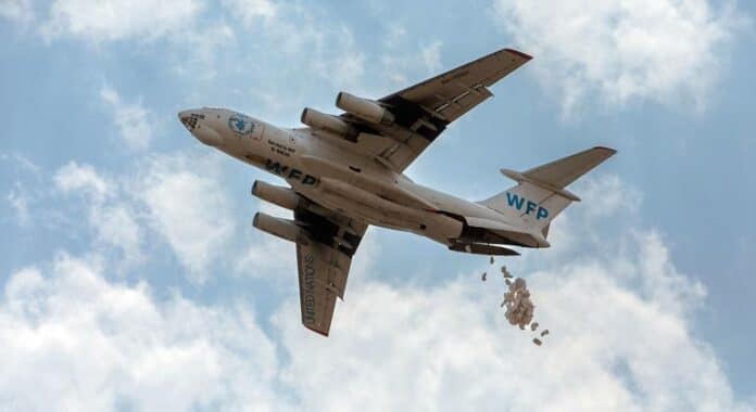 Sudán del Sur: El PMA lanza alimentos desde el aire para evitar la hambruna