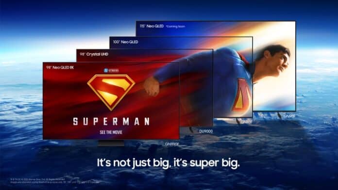 Samsung Partners With Warner Bros. and DC Studios To Deliver ‘Super Big’ Superman Experience – Samsung Global Newsroom