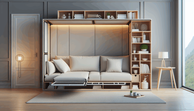 un sillón cama funcional e inteligente ideal para salones pequeños