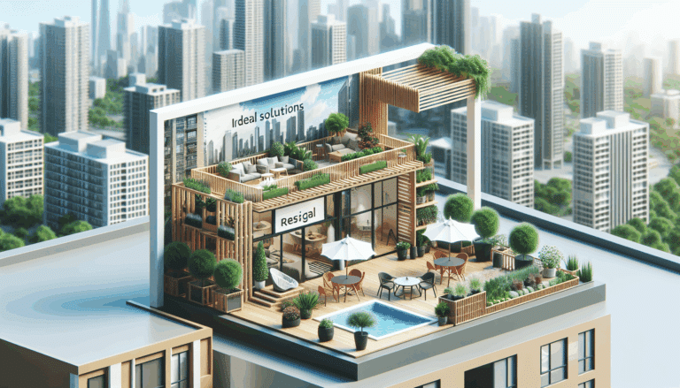 es perfecto para terrazas pequeñas o para pisos de alquiler (y no necesita taladros)