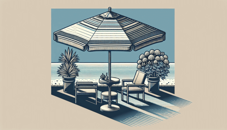 JYSK rebaja un 50% la sombrilla compacta ideal para dar sombra en balcones y terrazas pequeñas