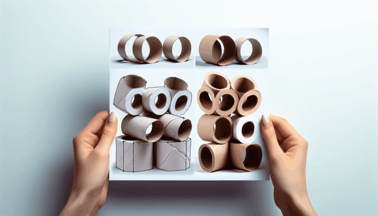 Transforma tus rollos vacíos de papel higiénico en un organizador útil y original