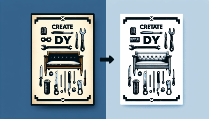 con este proyecto DIY ahora es una pieza mucho más moderna y actual