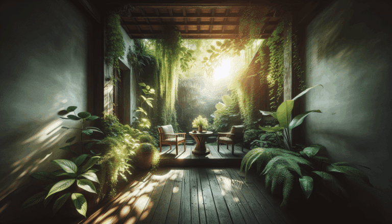 'Si tienes una terraza interior pequeñita, tienes un tesoro'