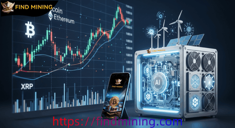 XRP agita el mercado, Ethereum y Bitcoin en alza: descubrir ingresos pasivos con Find Mining
