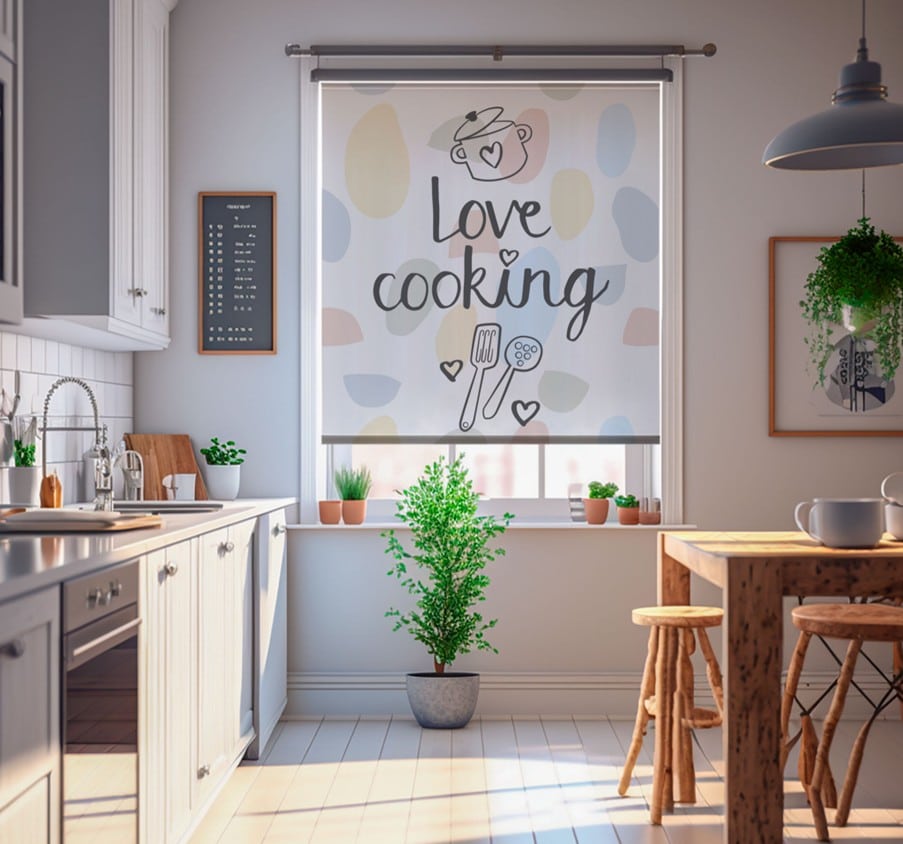 Transforma tu cocina: estores personalizados y lavables para un estilo único 1