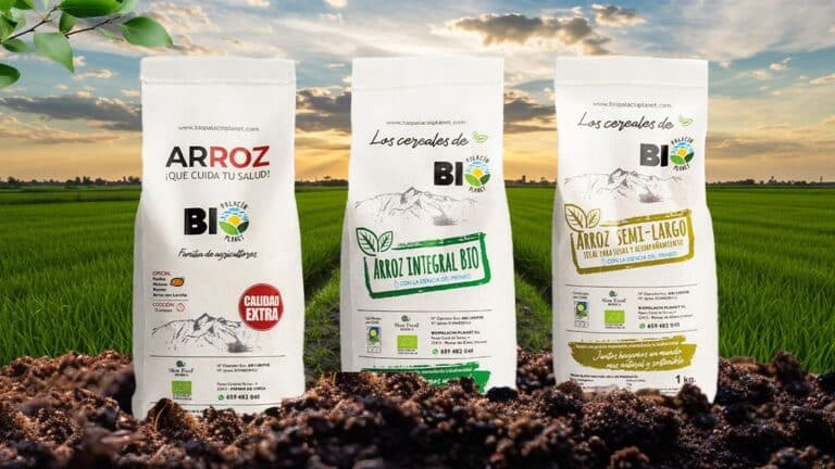 El arroz ecológico de BioPalacín Planet: regado con agua pura del Pirineo y cultivado con respeto al entorno