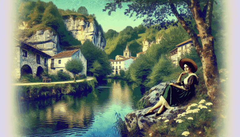 Blanca Romero y su rincón de calma en Asturias