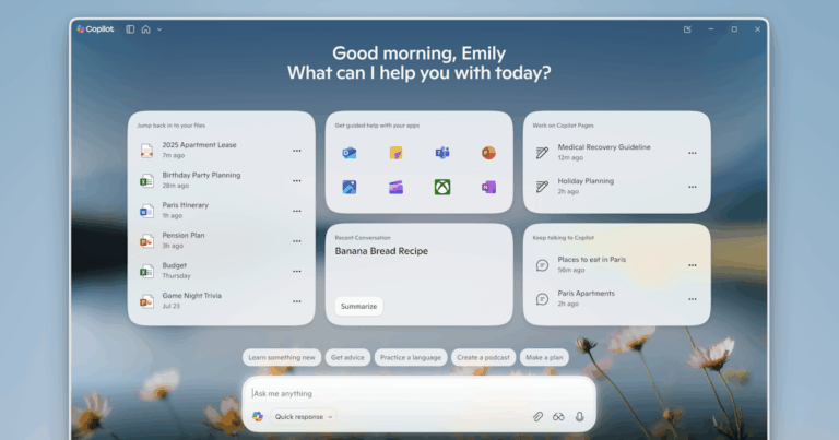 Copilot on Windows: Semantic Search and new home begin rolling out to Windows Insiders