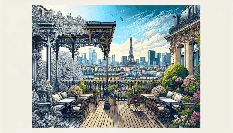 Era una terraza fea y triste pero con esta reforma se ha convertido en un vergel en el corazón de París