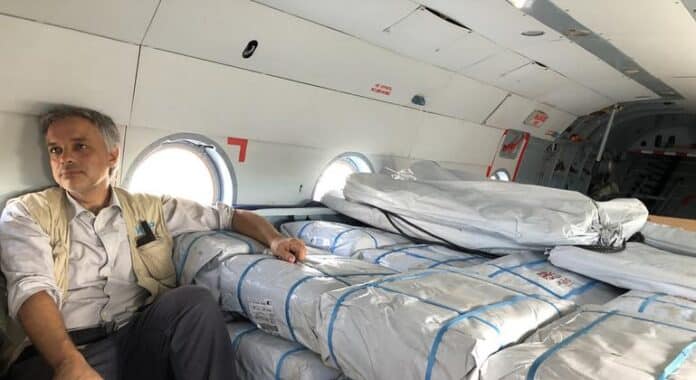 De la ingeniería espacial a trabajador humanitario en el terreno