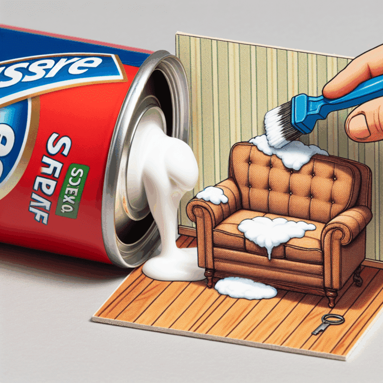 la espuma de afeitar es el truco infalible para quitar manchas de sofás y sillas tapizadas