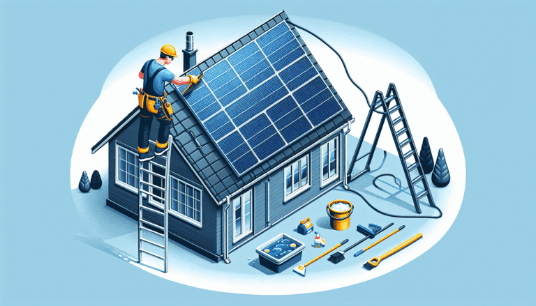 Limpieza de paneles solares domésticos