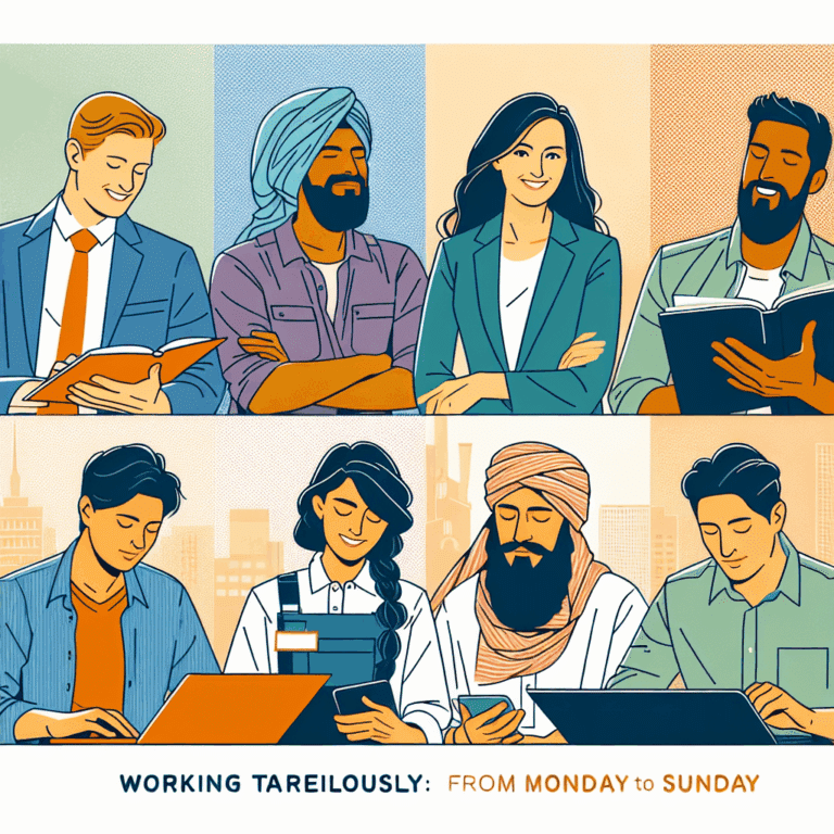 "He trabajado de lunes a domingo"