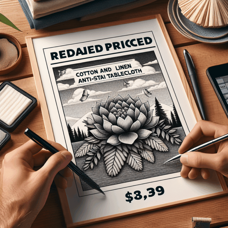 Lidl rebaja el mantel antimanchas de algodón y lino que decora la mesa y se está agotando en sus tiendas de España