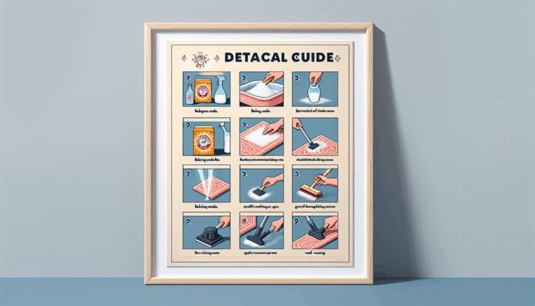 Alfombra y bicarbonato de sodio