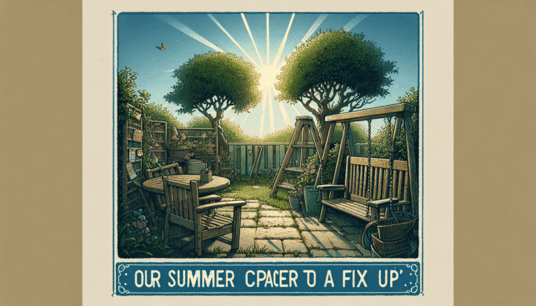 "Aún queda mucho por arreglar, pero de momento ya tenemos nuestro rinconcito para este verano"