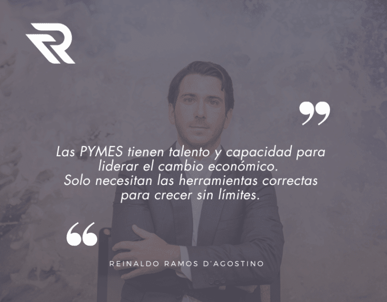 Reinaldo Eduardo Franco Ramos D?Agostino presenta un plan integral para potenciar el crecimiento de PYMES