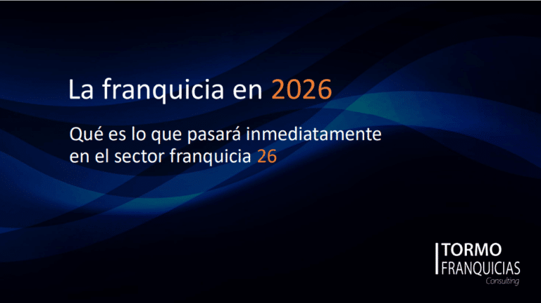 Tormo Franquicias explica qué es lo que pasará inmediatamente en el sector franquicia en 2026