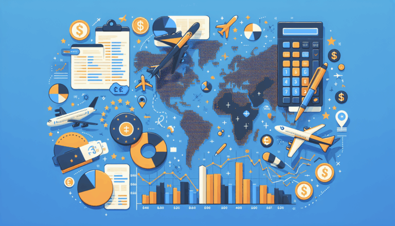 A group of people with bags and backpacks holding a map while looking at a building.