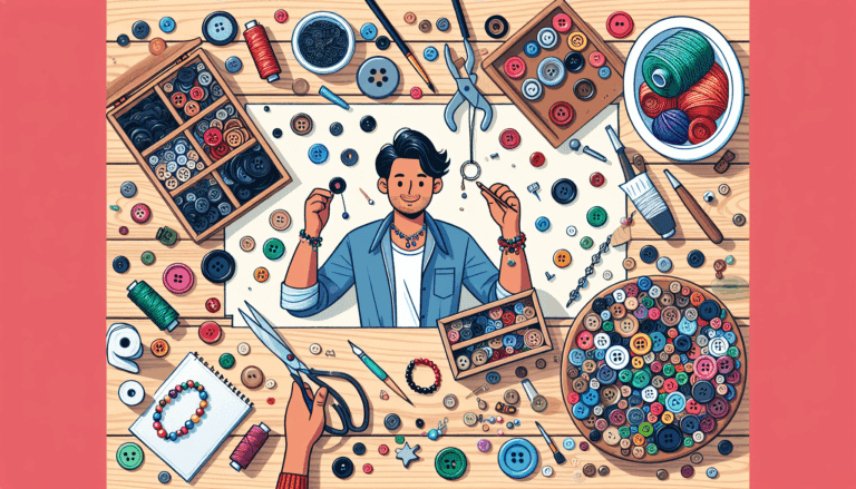 Una idea DIY para darle una segunda vida y reciclar los botones que tiras a la basura